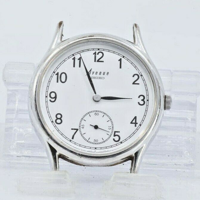 VINTAGE SEIKO QUARTZ AVENUE 2G28-6090 SUB SECOND WATCH JAPAN