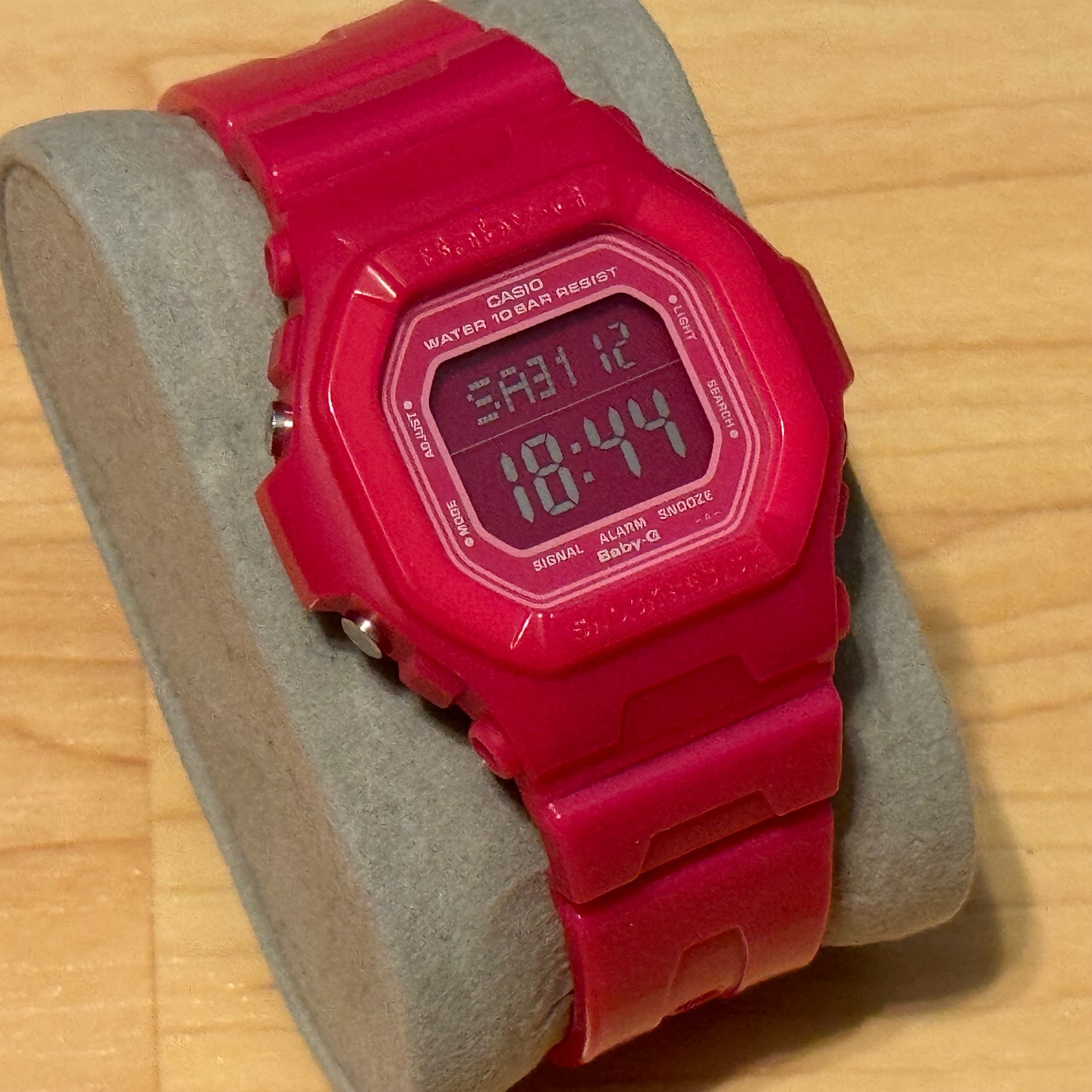 WTS Casio G Shock Baby G BG 5601 Hot Pink Square Women s Digital Watch BG 5600 WatchCharts