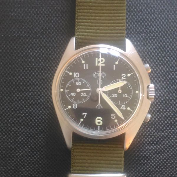 FS vintage CWC royal navy military chronograph | WatchCharts