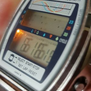 ALBA BIORHYTHM バイオリズム Y772-4000 おまけ付き 稼働 ALBA BIORHYTHM バイオリズム Y772-4000 おまけ付き 稼働 時計
