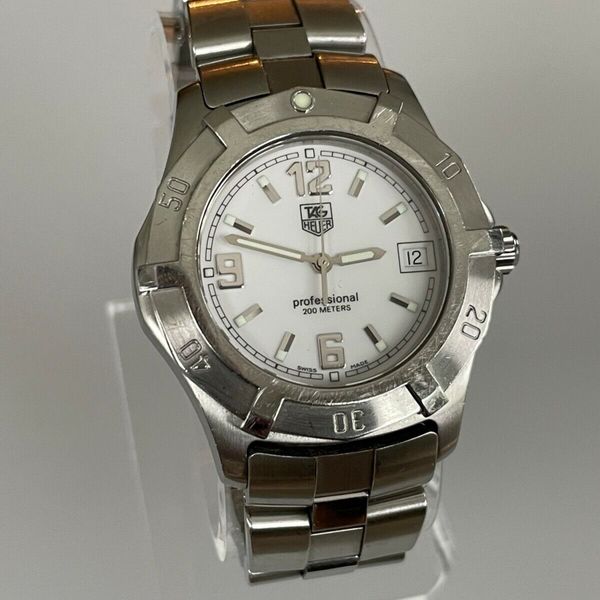 TAG HEUER 2000 Exclusive WN1111 Date Stainless Bracelet - NO RESERVE ...