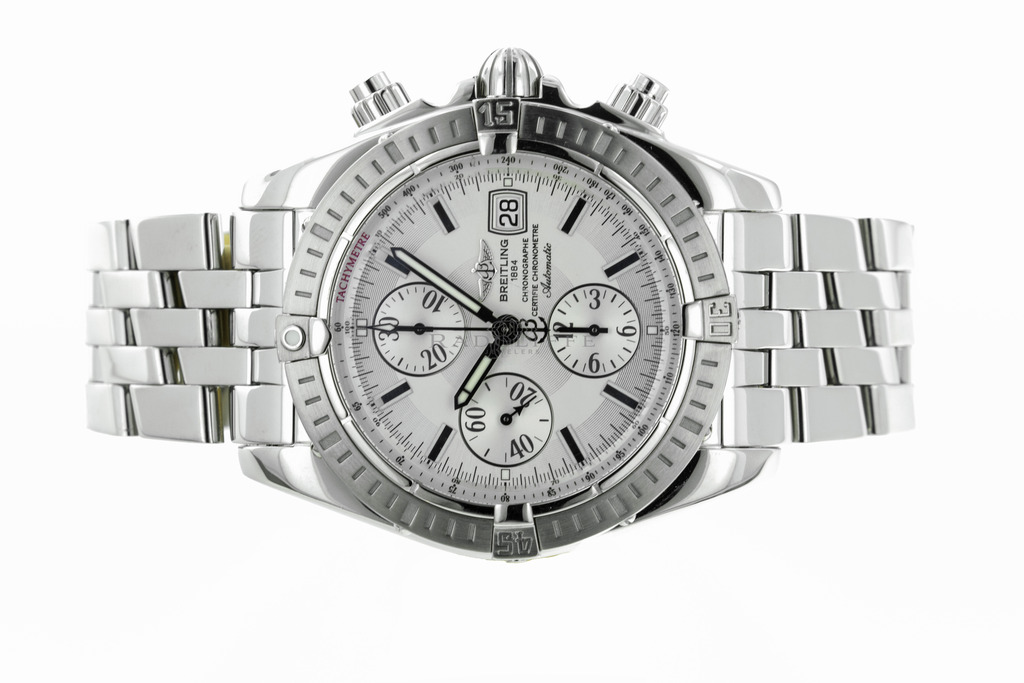 Breitling Pre-Owned Chronomat Evolution A13356 Steel Grey - Acheter Breitli