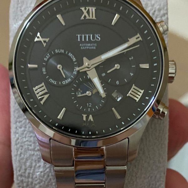 Titus sapphire watch sale