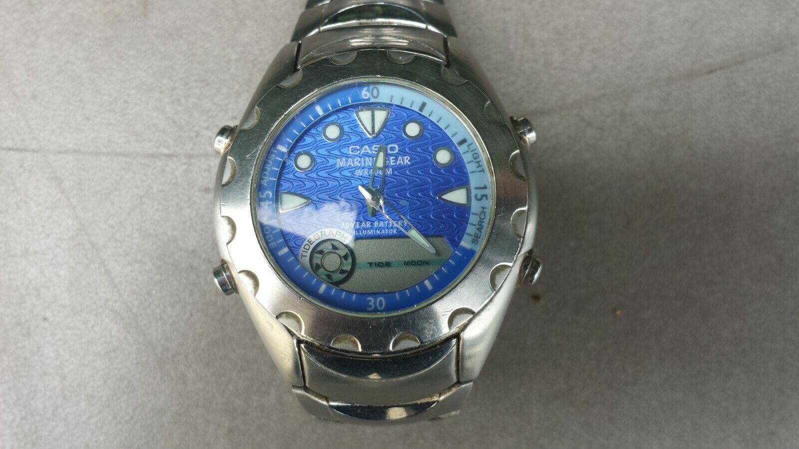 Ancienne montre vintage CASIO MARINE GEAR MRP 701 3796. WatchCharts Marketplace