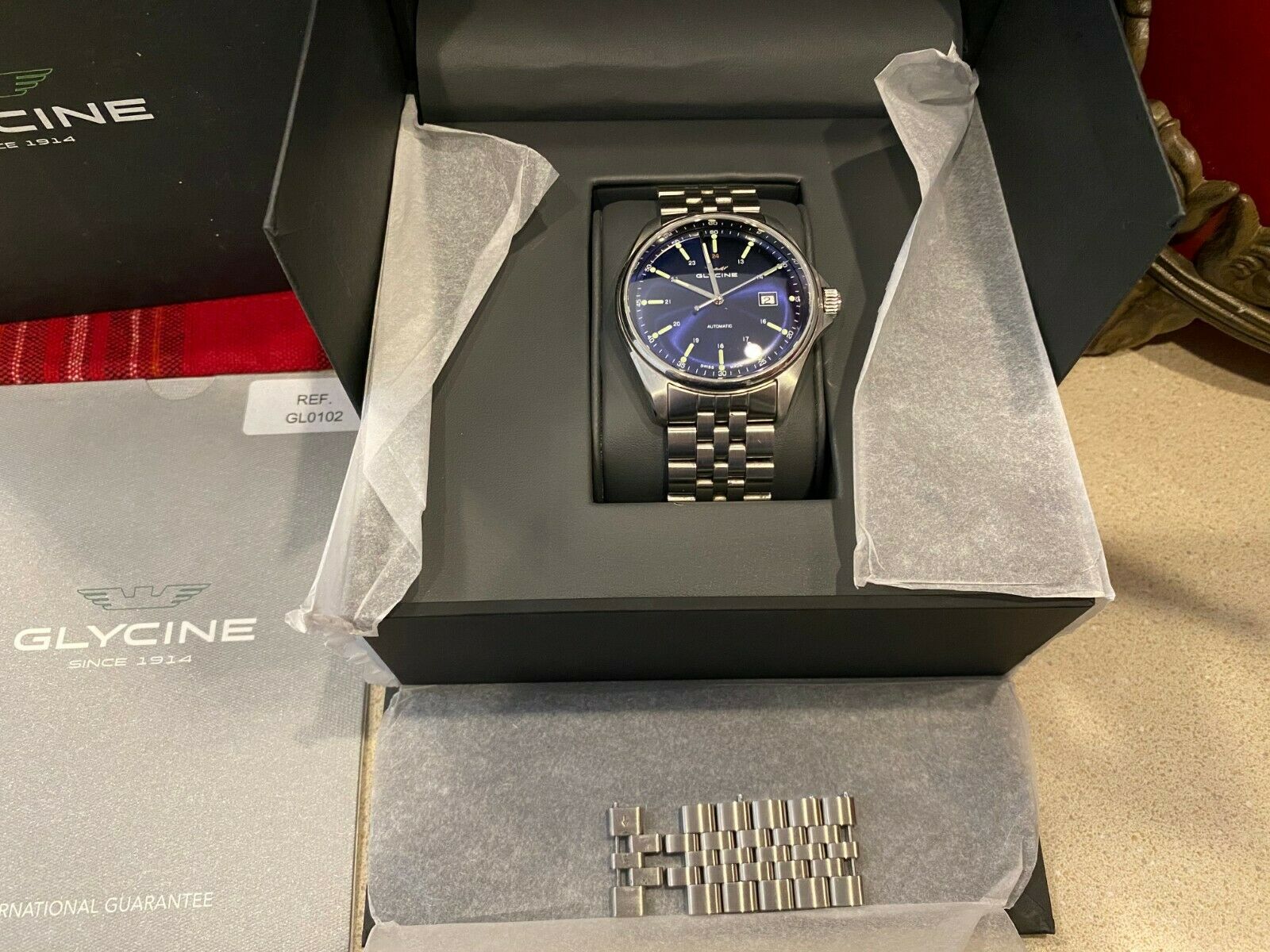 Glycine Airman Glycine Gl0106 Watch Glycine Combat Classic 43 GL0110