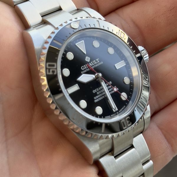 [WTS] (USA) Ginault Ocean Rover II Black ceramic no date | WatchCharts ...