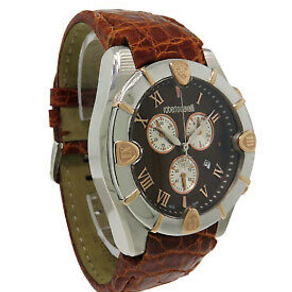 Roberto Cavalli R7251616055 Diamond Time Men's Chronograph Date