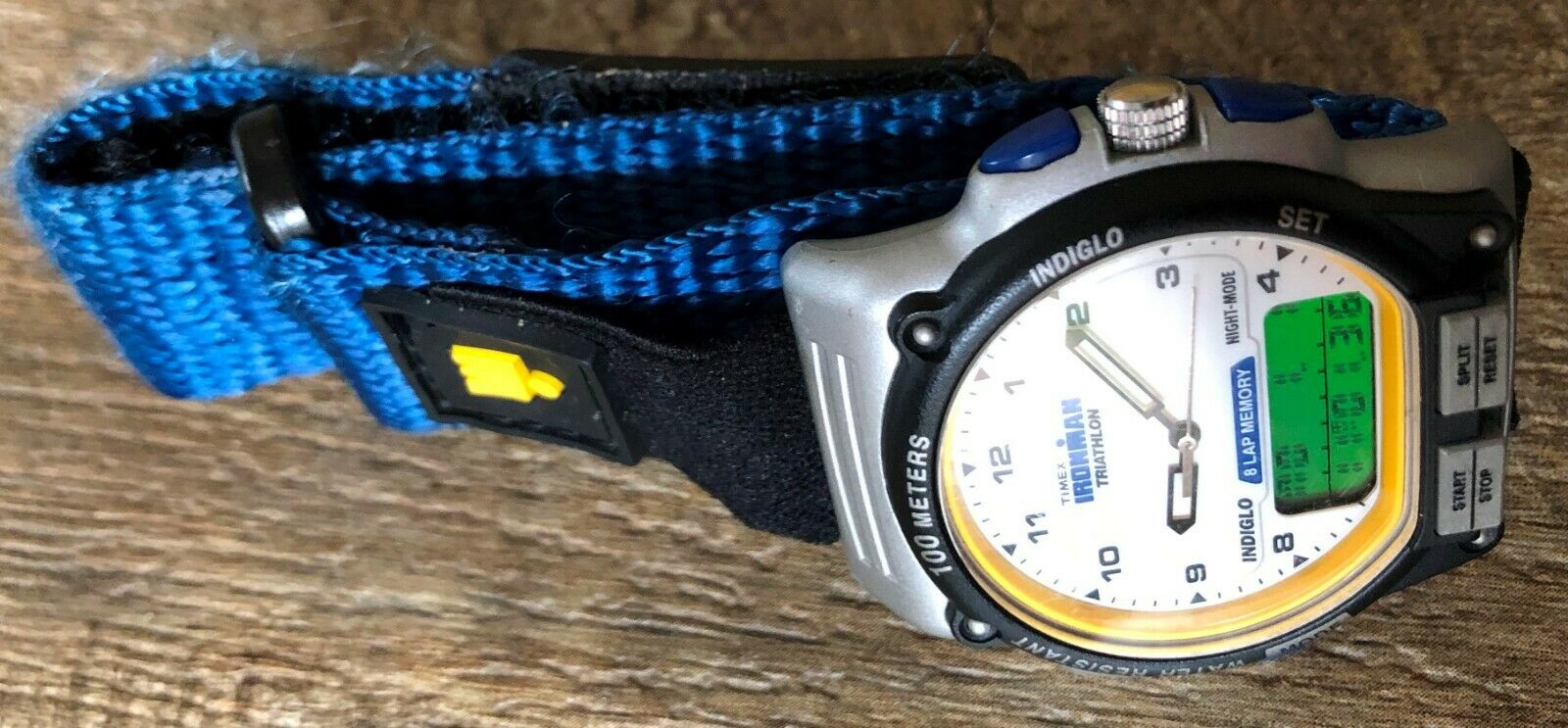 Timex Ironman Triathlon 20th Anniversary Watch White Face - Free