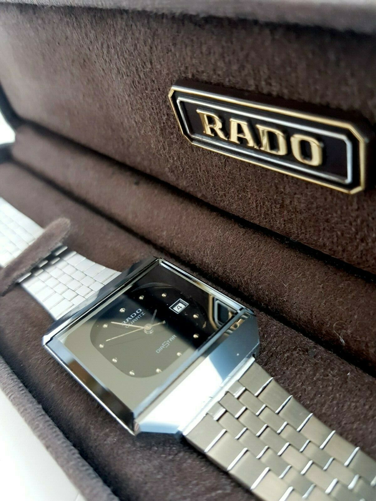 RADO DIASTAR 711.0067.3.N QUARTZ MANS SWISS WATCH RARE MODEL