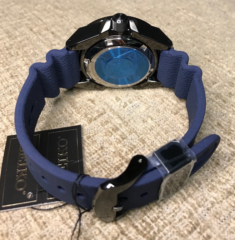 Seiko prospex srpd09 special edition 2024 blue silicone automatic divers watch