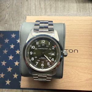 HAMILTON 8482 Masterpiece Mens Quartz Watch Masonic Mason's 34/500
