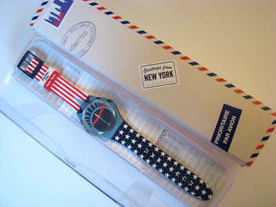 Swatch Destination Greetings from New York Skyline Watch
