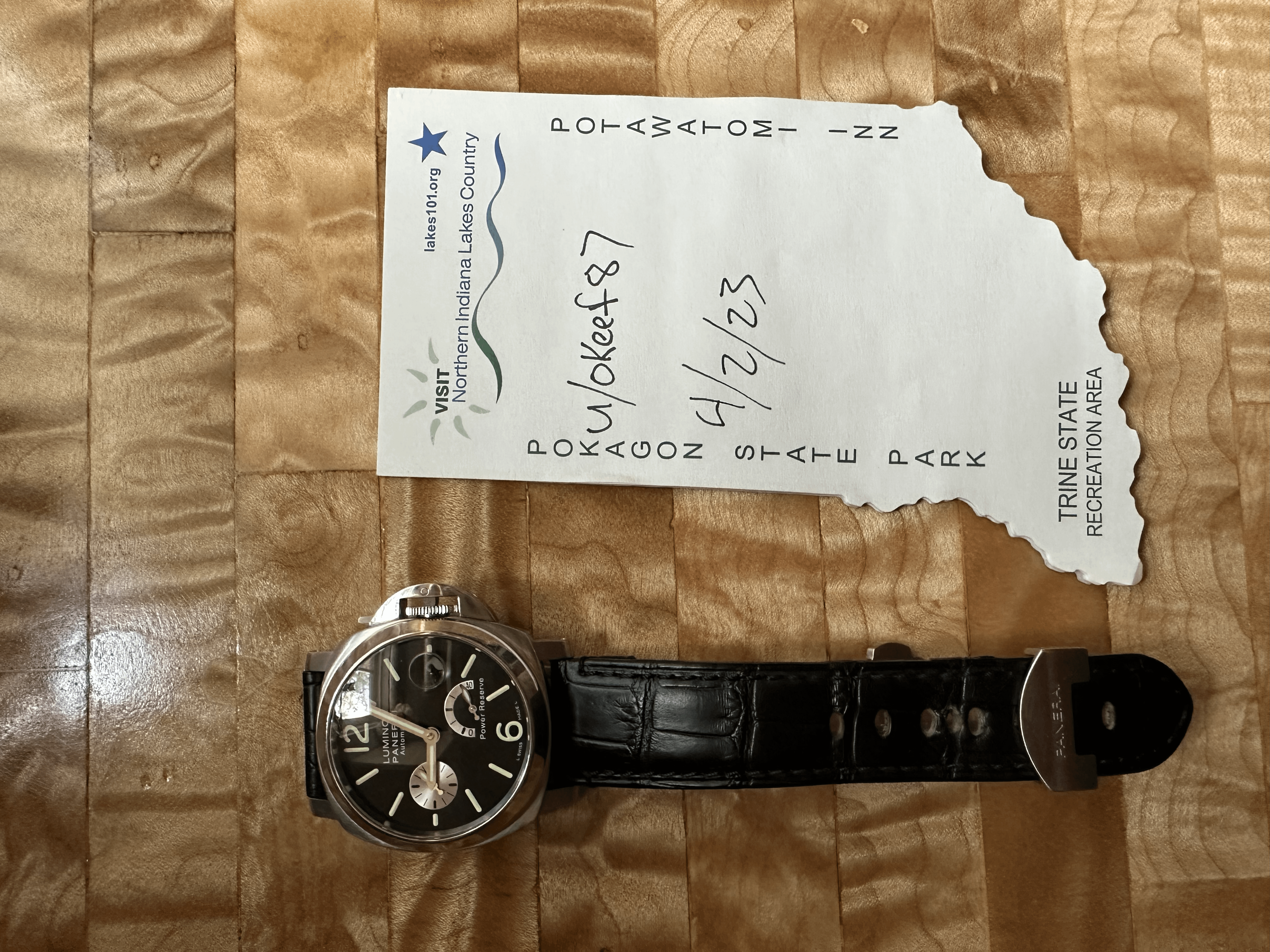 WTS Panerai Laminar Power Reserve WatchCharts Marketplace