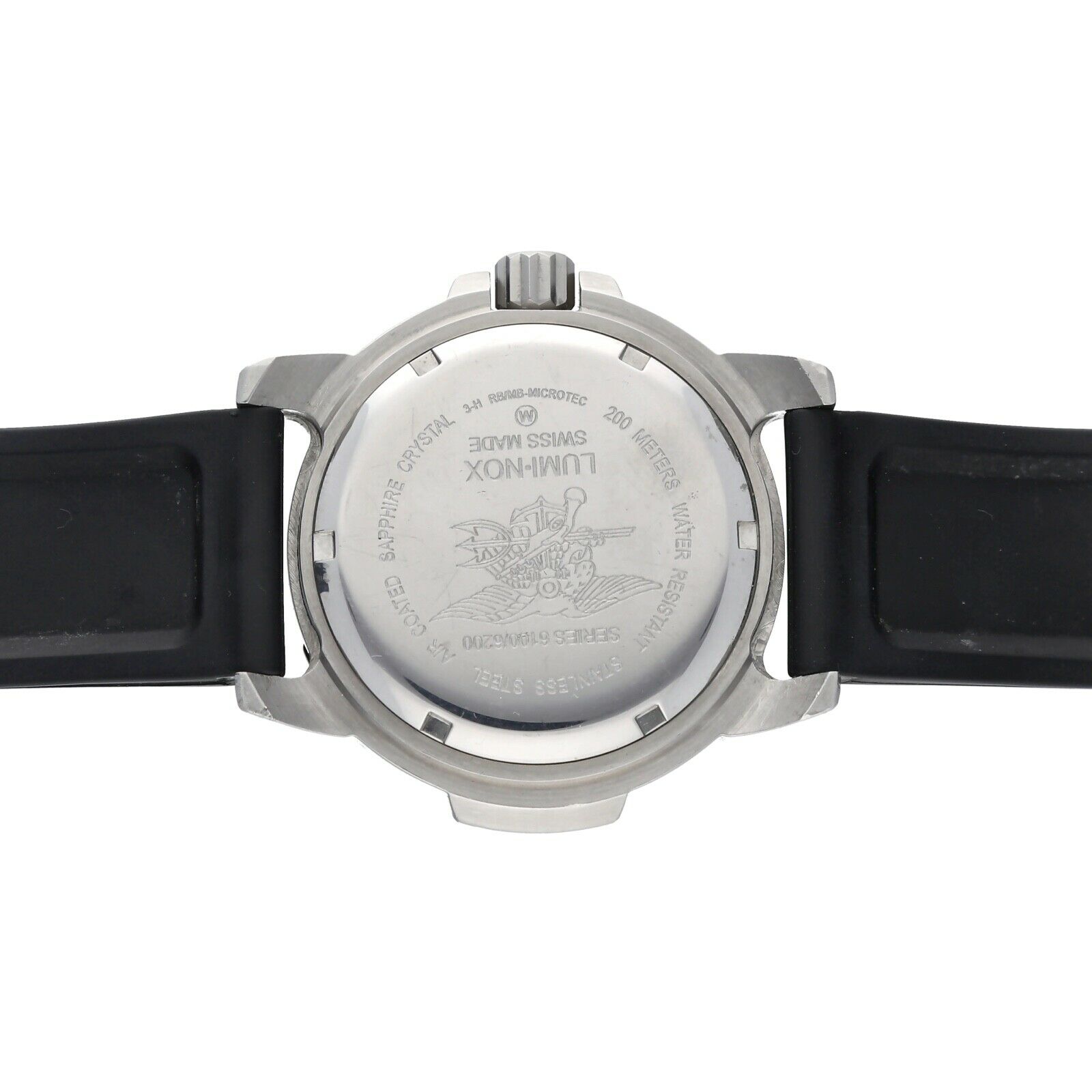 ルミノックス series 6100/6200 Luminox 6100/6200 Series Stainless Steel 45mm Rubber 200M