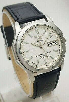 Vintage Seiko 5 Superior 5 Bar WR Japan Automatic 23J Cal 7S36