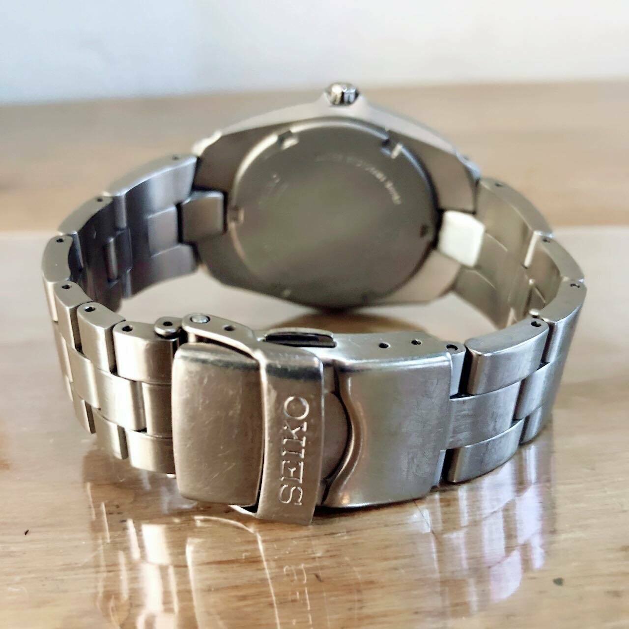 SEIKO PERPETUAL CALENDAR 8F32-0040 Titanium | WatchCharts Marketplace