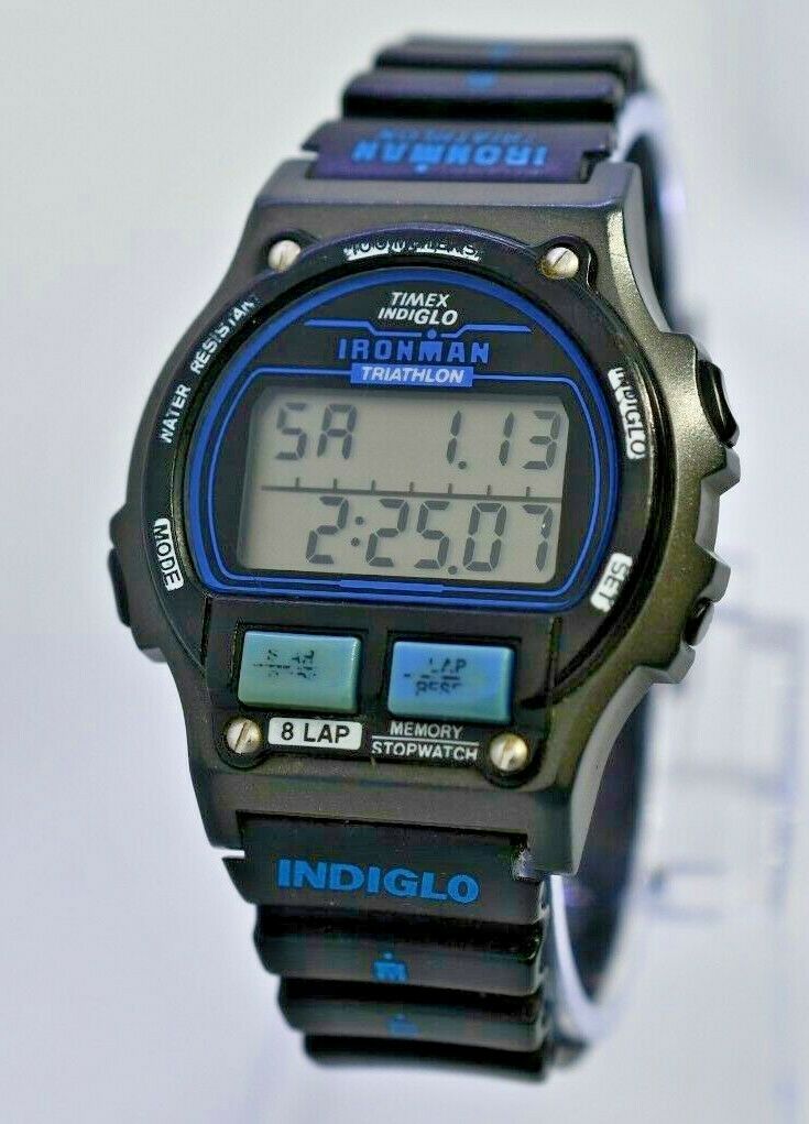 Vintage 1994 Men's Timex Ironman Triathlon Watch