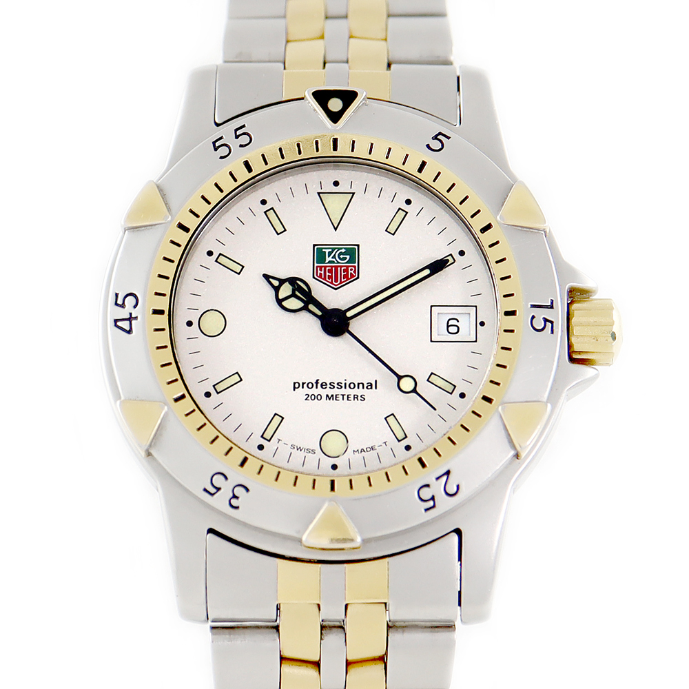 Tag Heuer Watch 955.7136 Professional 200m operates normally Men's