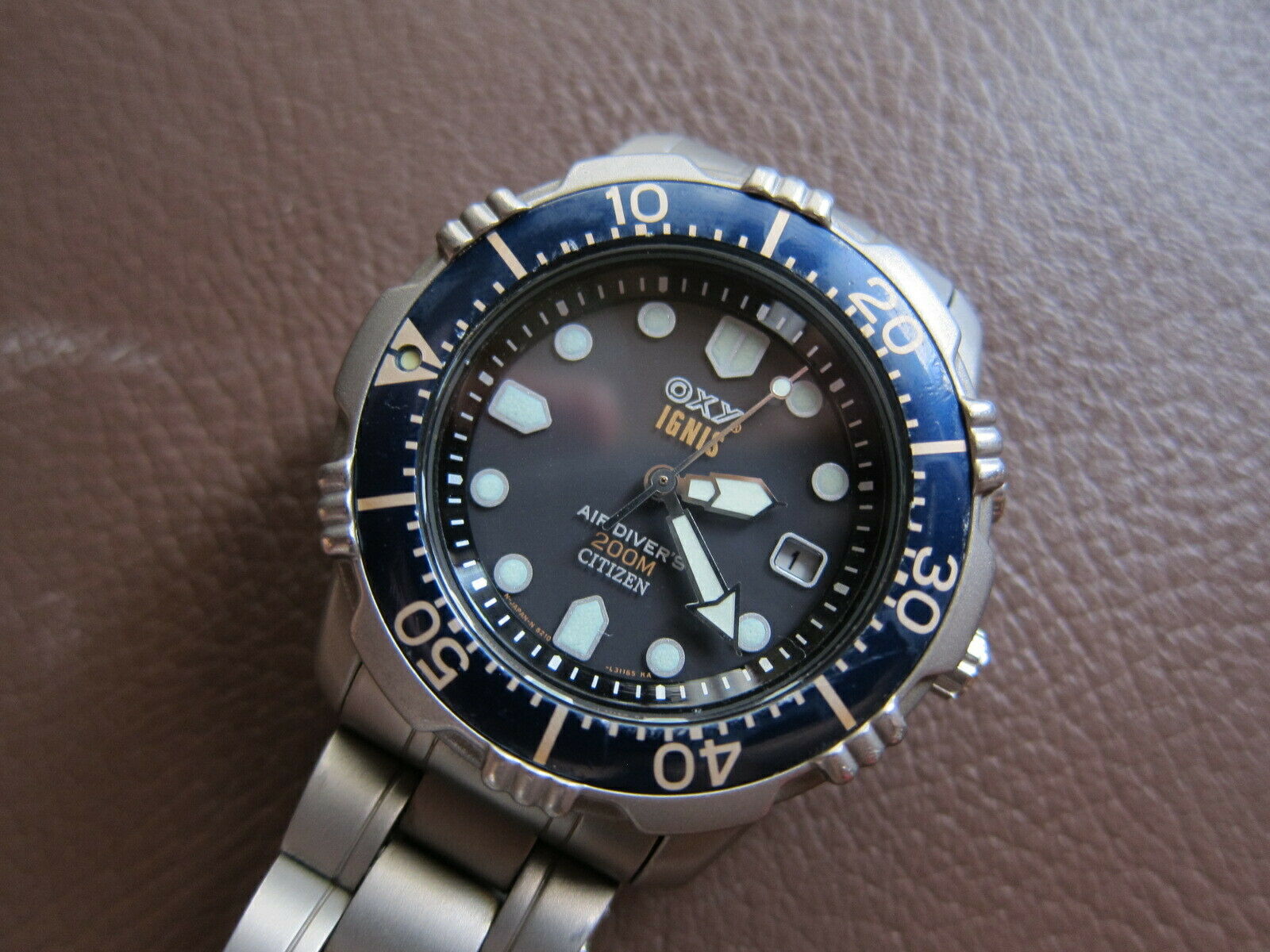 RARE citizen oxy IGNIS AIR DIVER