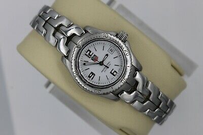 Tag Heuer WT1414.BA0560 White Silver Watch Women Link Professional