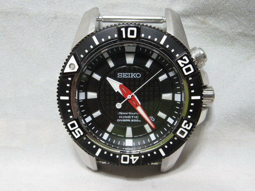 Seiko sportura sale kinetic divers 200m