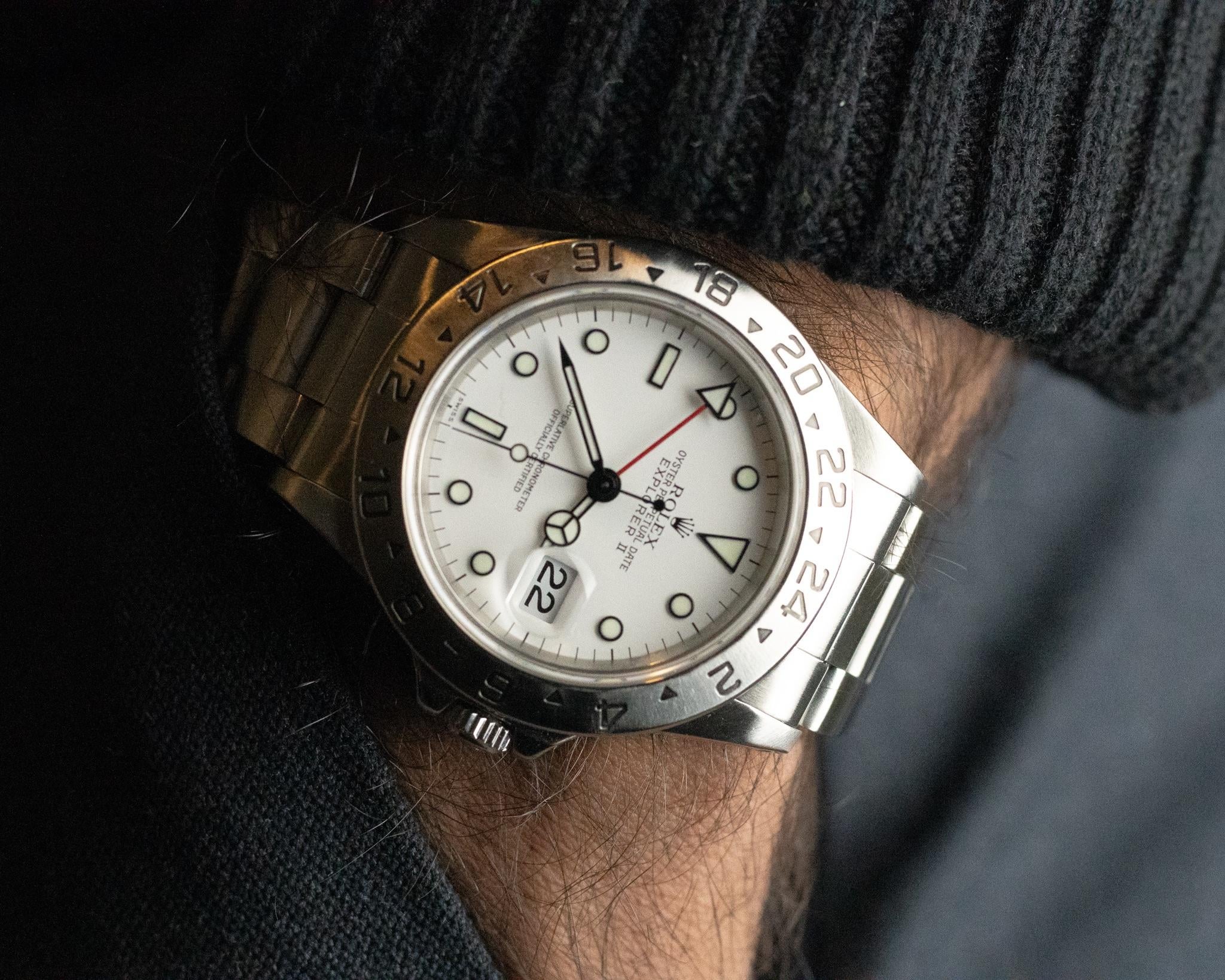 Rolex explorer hotsell ii polar