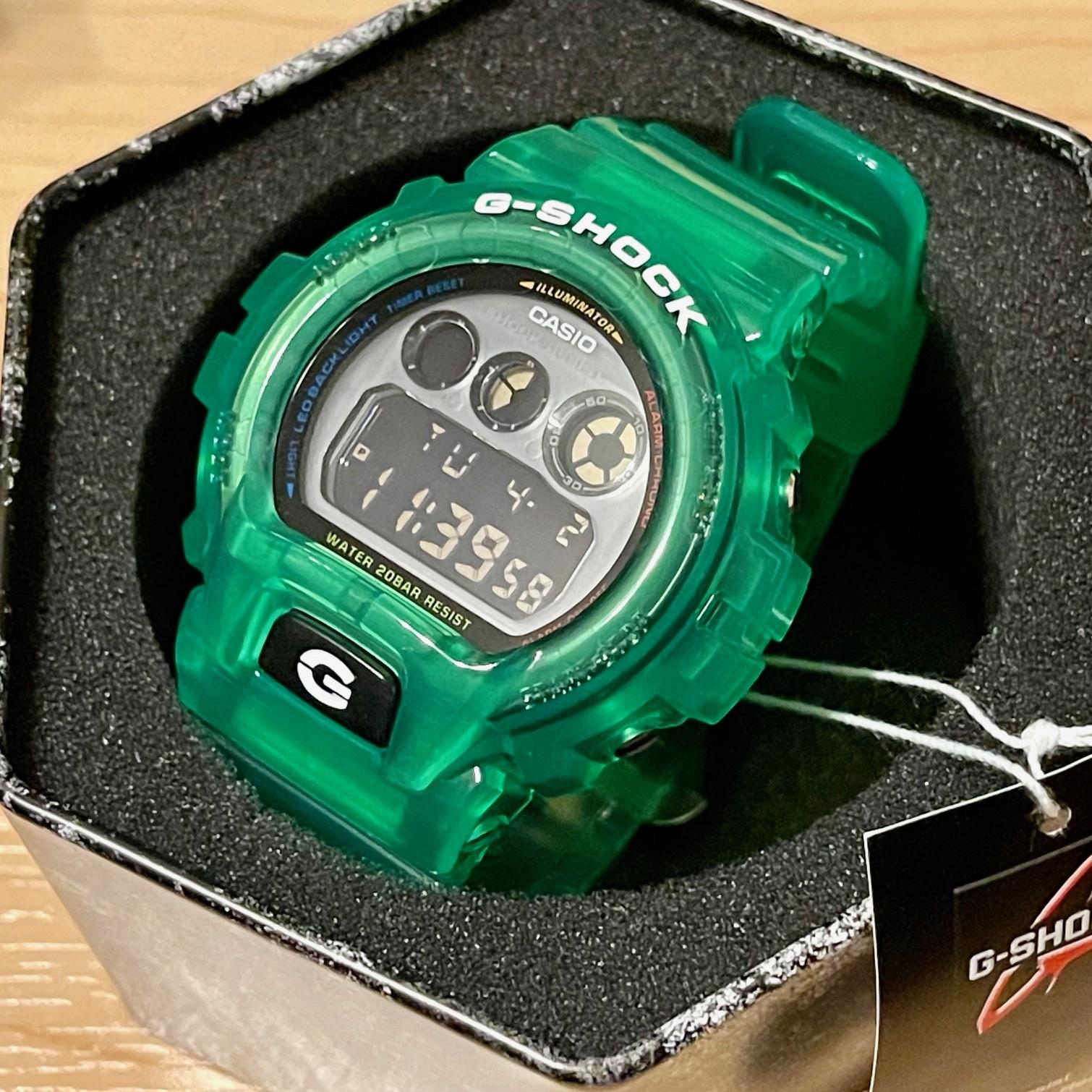 WTS] Casio G-Shock DW-6900JT-3DR Green Jelly Skeleton