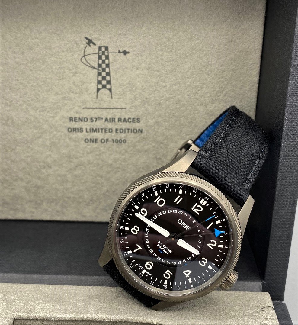 FS Oris Big Crown ProPilot 57th Reno Air Race Ltd Edition PVD 01