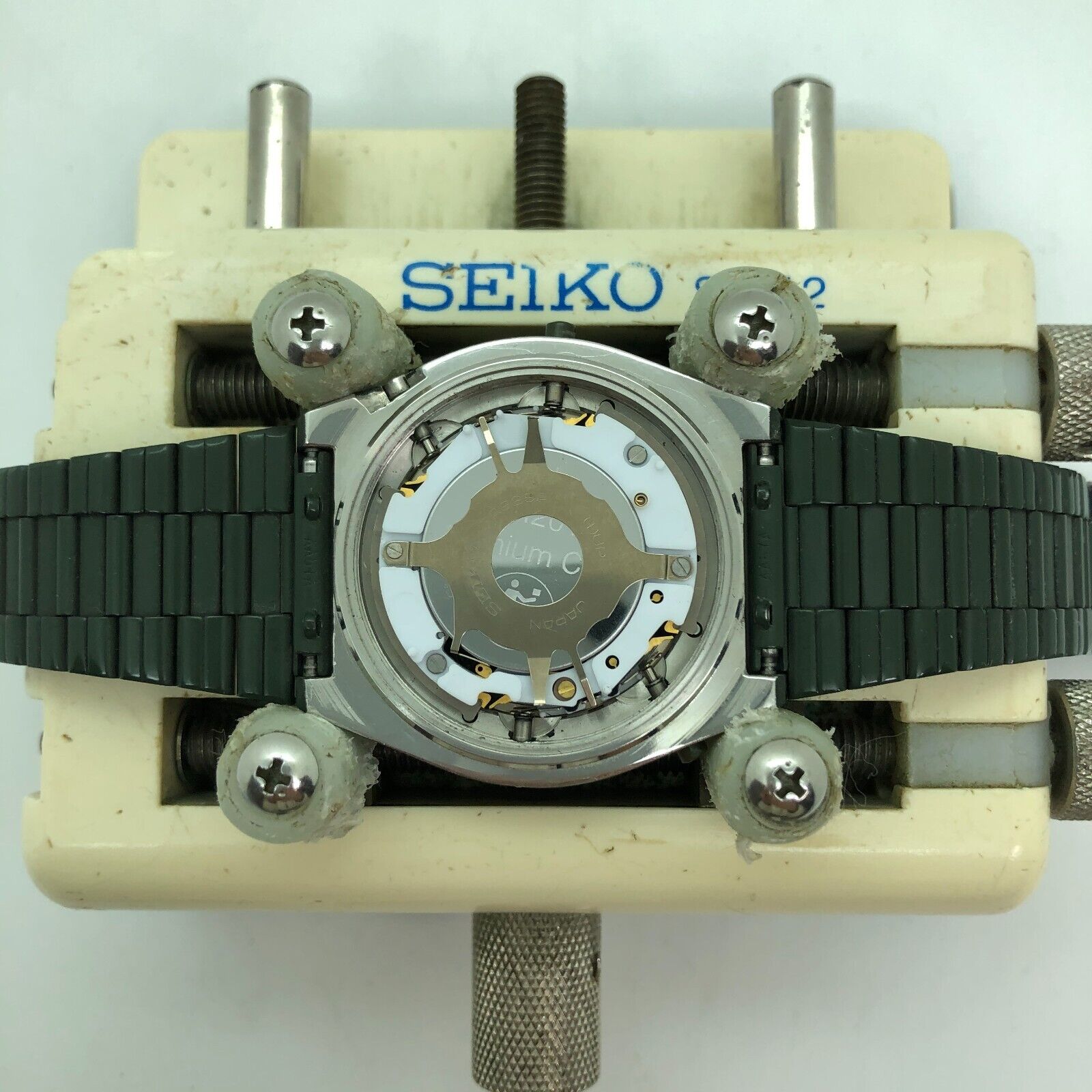 w1492] SEIKO SPEEDMASTER GIUGIARO A828-400A All original Green