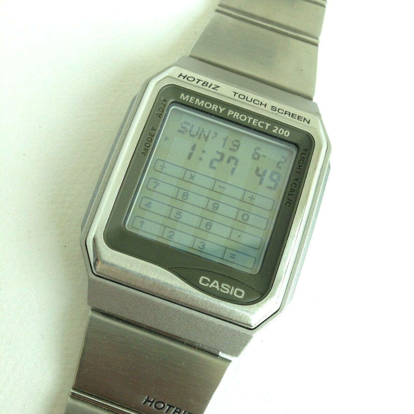 casio hotbiz touch screen