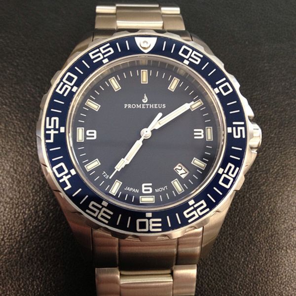 Prometheus Blue **SOLD** FS Prometheus Jellyfish Blue Dial | WatchCharts Marketplace