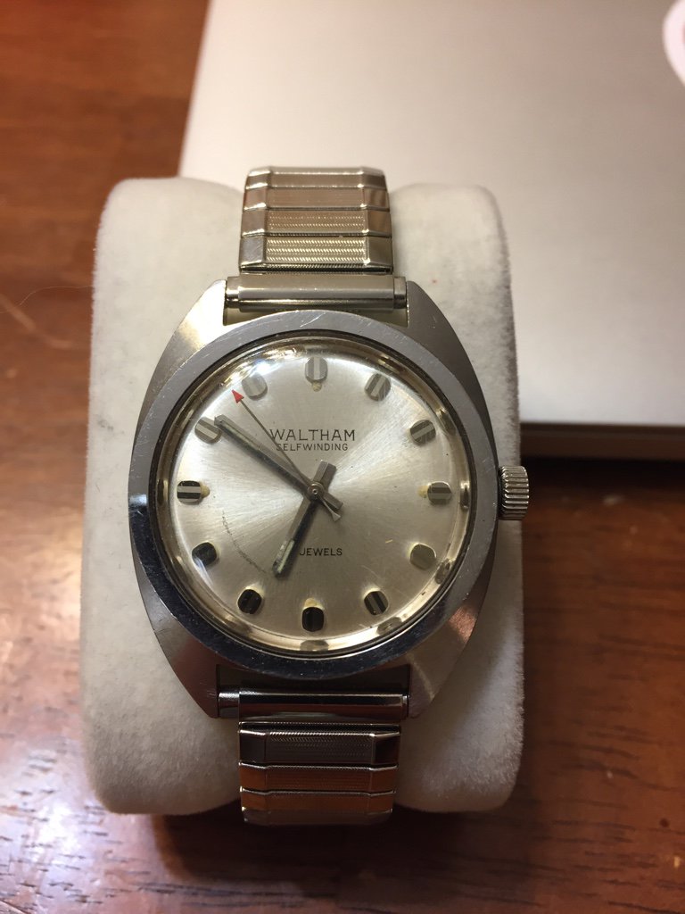 FS The Dexter Watch Waltham 25 Jewel 1970s All Original Beauty from the TV Series WatchCharts Marketplace