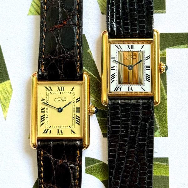 Cartier Tank - vintage watch, 18k, gold plated, tank Louis, tank watch ...