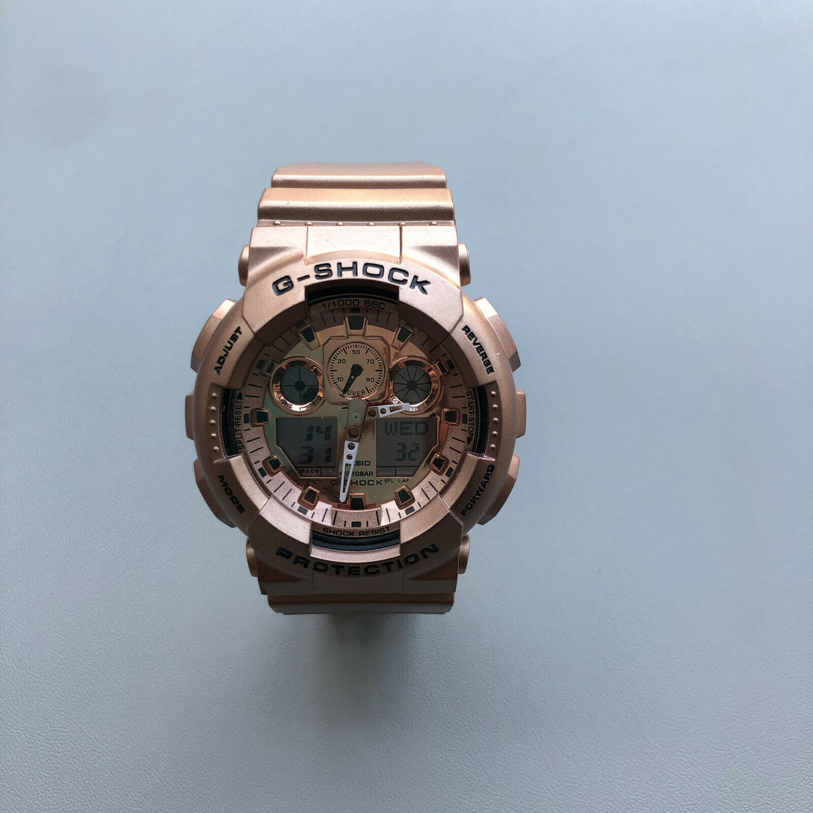 Casio G-Shock GA100GD-9A Gold Quartz Analog Digital