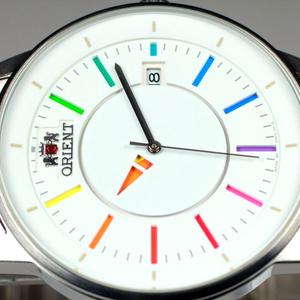 EXC+5 BOX】 ORIENT ER02-CA-B CA Rainbow Disc Automatic Men's Wrist