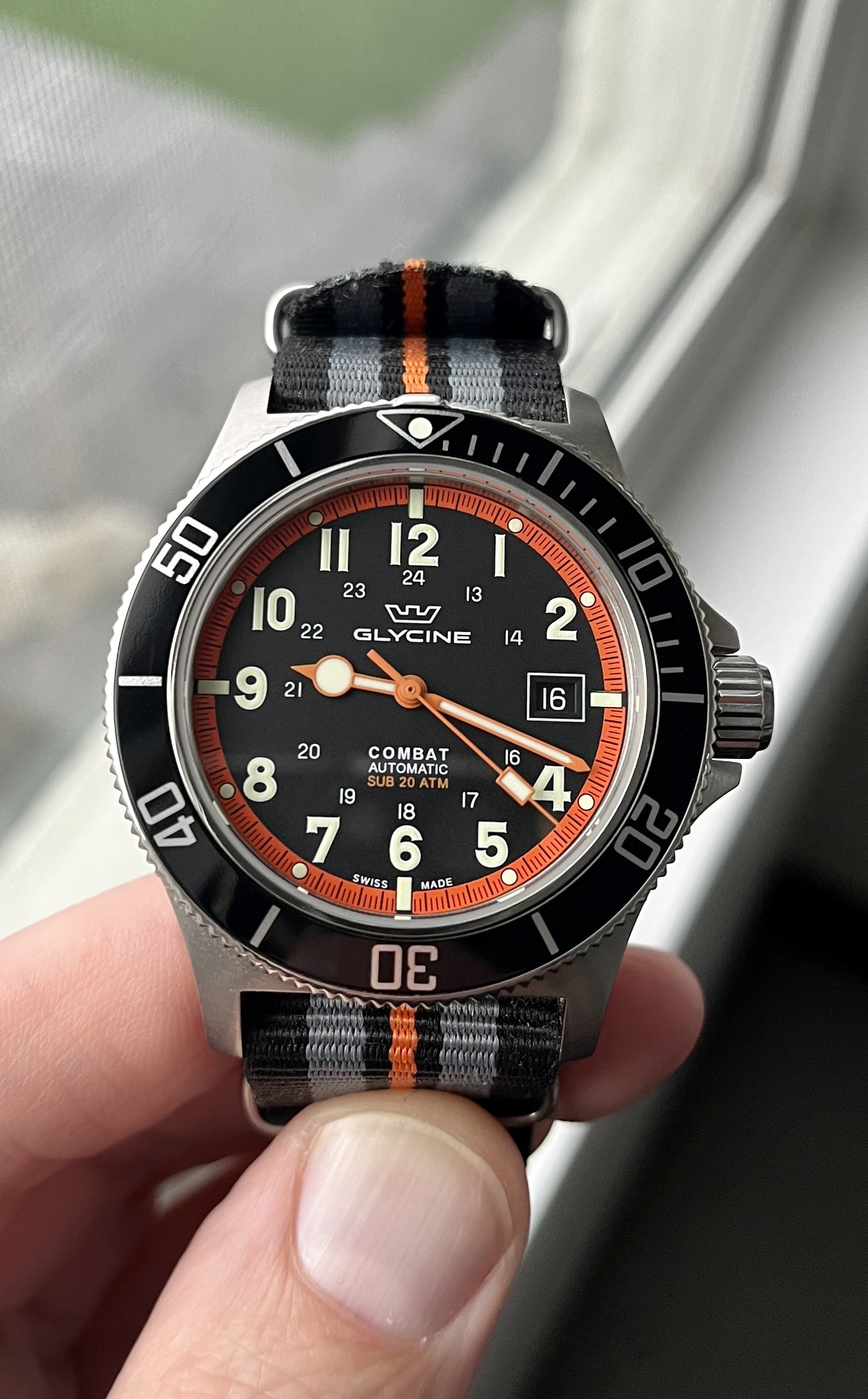 Glycine Combat Sub At Classic 10 10 R Watches 59 OFF