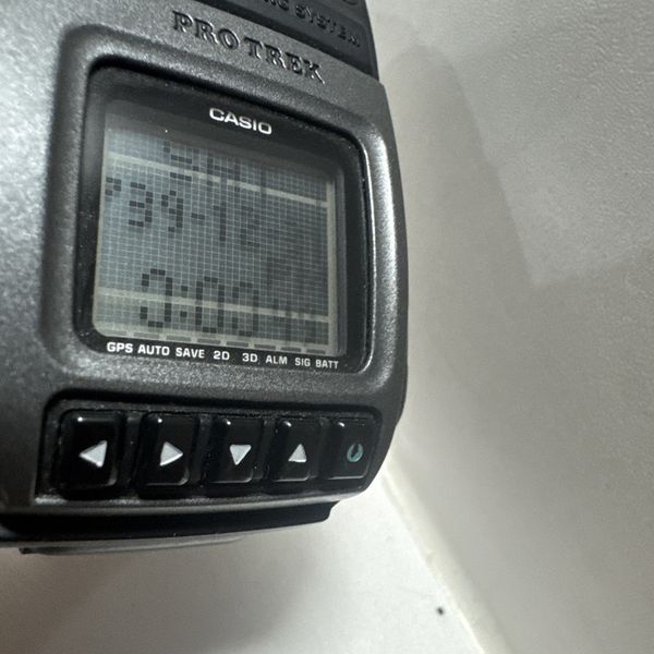 Rare Vintage Casio Pro Trek GPS Navigation 1840 PRT 1 Men s Wristwatch rare-vintage-casio-pro-trek-gps-navigation-1840-prt-1-men-s-wristwatch