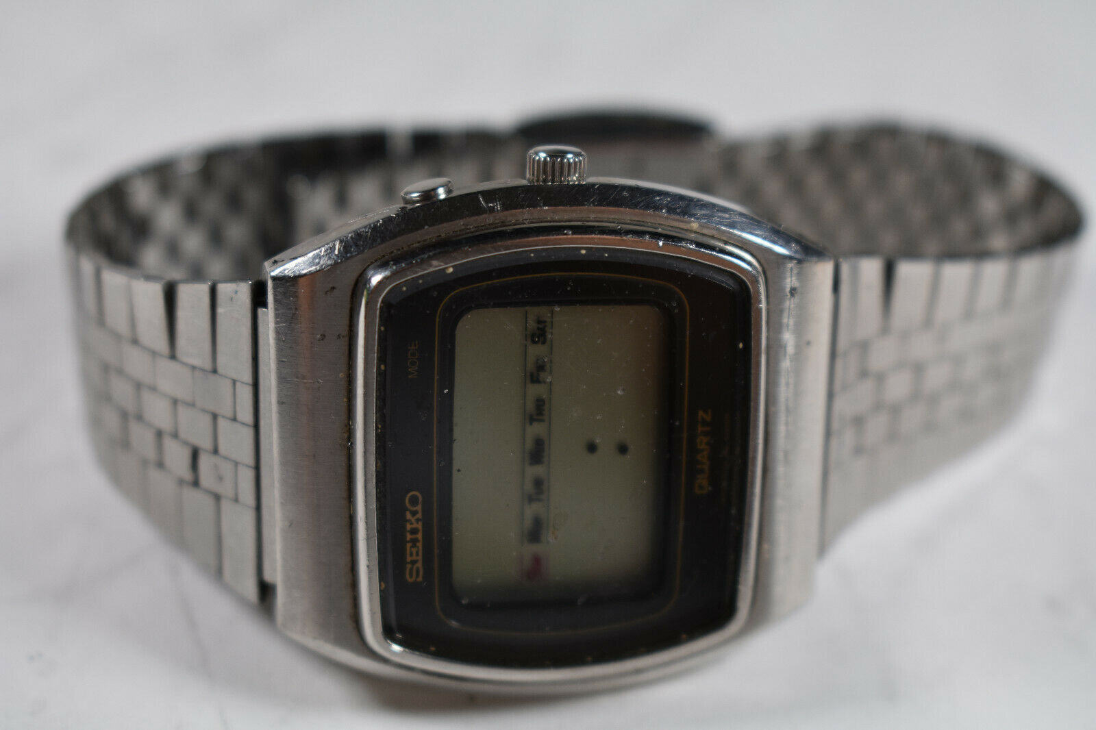 Vintage Seiko Men's LCD Digital 0139-5000 Parts/Repair | WatchCharts