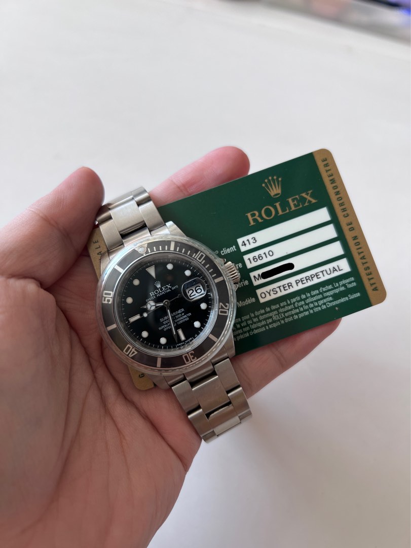 Rolex submariner hotsell date 2008