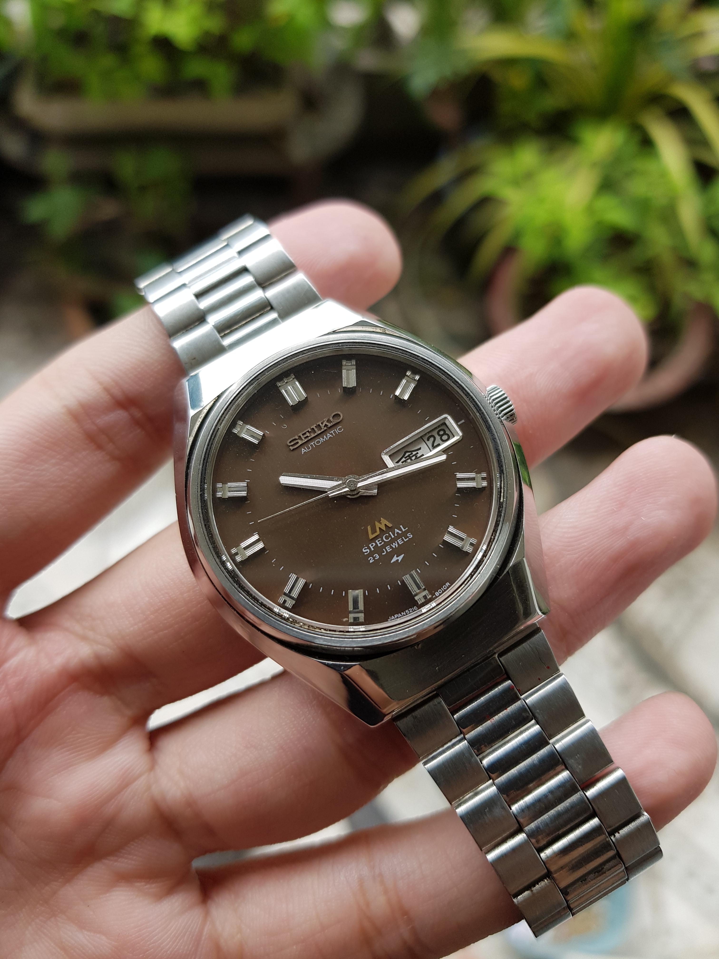 WTS] Seiko LM Special 5216-8010 28800 beat | WatchCharts Marketplace