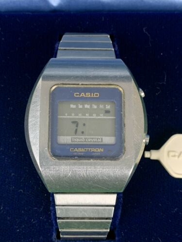 1970's Casiotron Casio 03-503 LCD Watch for parts or repair