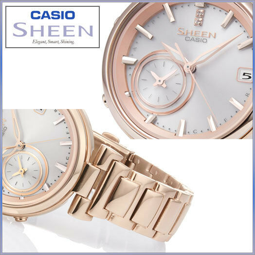 CASIO SHEEN Voyage TIME RING Series SHB-100CG-4AJF Women's Watch