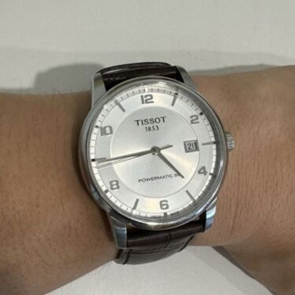 Tissot Gray Stainless Steel Dress Watch