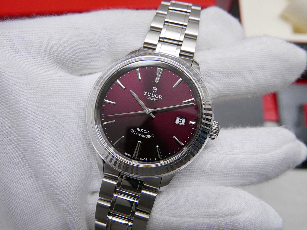 Tudor style shop burgundy