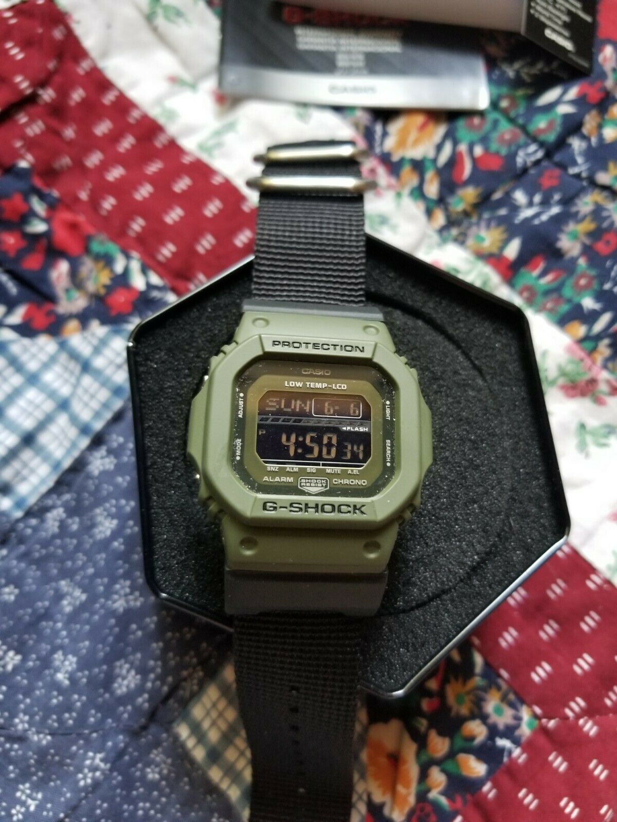 Casio G Shock Gls 5600cl 3dr Green Watch Never Worn Watchcharts