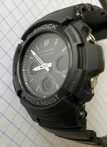 g shock blackout solar atomic