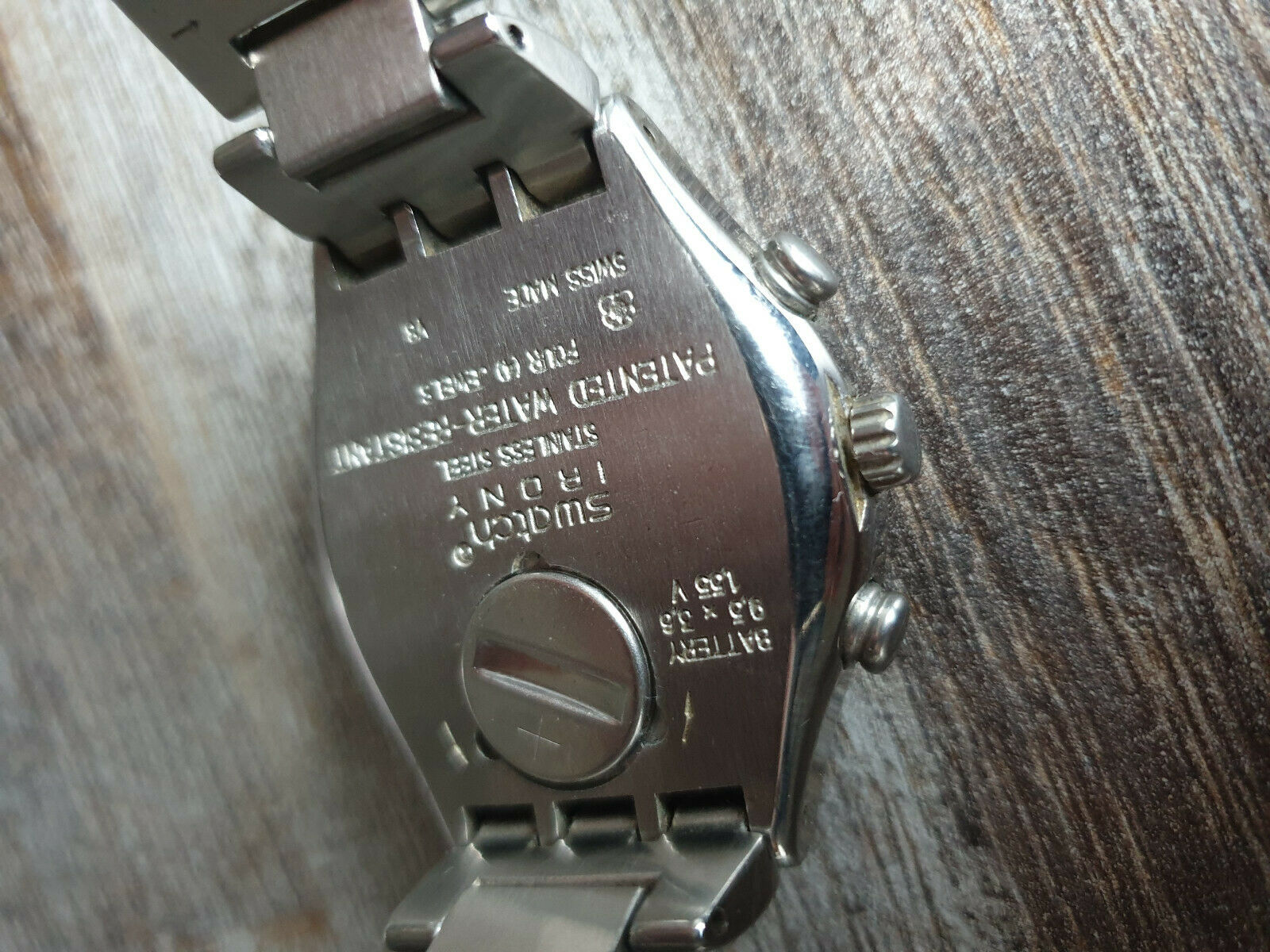 SWATCH IRONY CHRONO MOON FACE Aluminium YCS 441 2002 | WatchCharts 