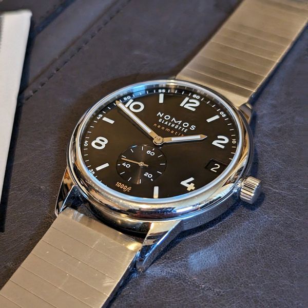 Nomos Club Sport Neomatik 42, Reference 781 on Nomos "Sport" bracelet