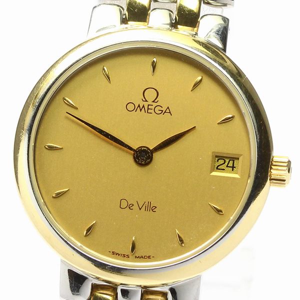 [OMEGA] Omega Devil Date Round Quartz Ladies [Used] | WatchCharts