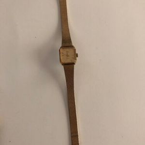 Vintage TIMEX Women's T Cell 37 Gold Tone Watch | WatchCharts